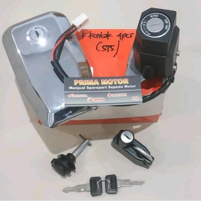 KUNCI KONTAK RX KING OLD DAN TUTUP TANGKI RX KING SET ORII YAMAHA YGP