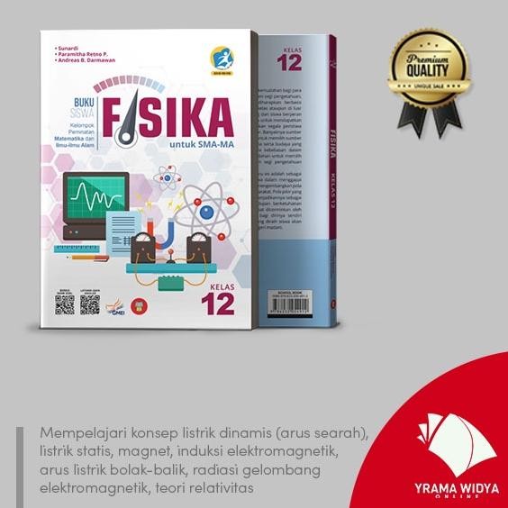Diskon Yrama Widya - Fisika Sma/Ma Kelas 12 (Premium) Diskon