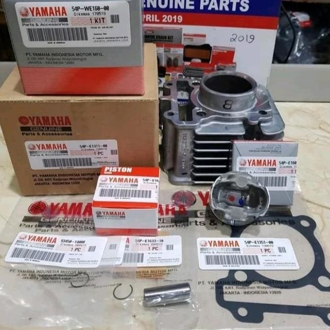 TERMURAH - BLOK SEHER MIO J MIO GT SOUL GT FINO F1 CYLINDER BLOK MIO J SET YAMAHA