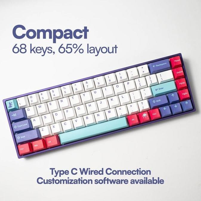 Voyager68 Lightyear Edition Cnc Alu South Facing Mechanical Keyboard Allshop