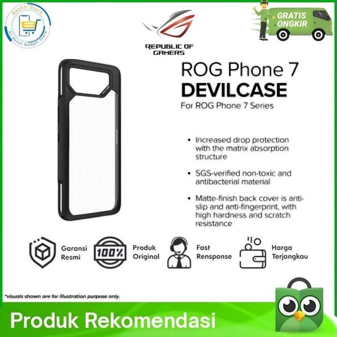 Original Devilcase Devil Case ROG Phone 7 series dan 7 ultimate