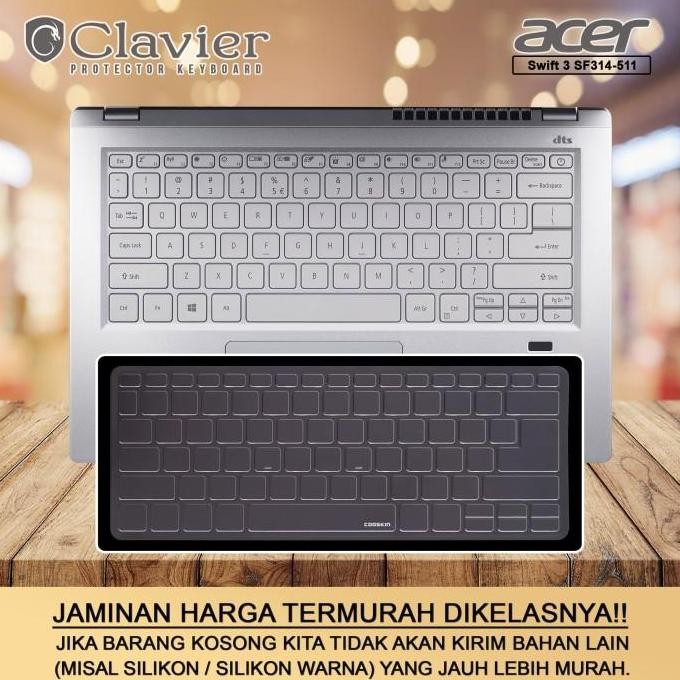 Keyboard Protector Cover Acer Swift 3 Infinity 4 SF314-511-73JE Emboss