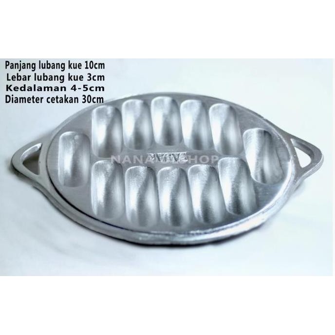 Cetakan Pukis Jumbo 12/Cetakan Kue Pukis / Kue Pancong / Jumbo/Pancong Allshop