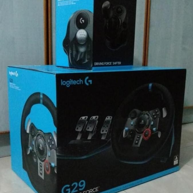 Logitech G29 + Shifter Logitech Driving Force Stir PS4 PS3 PC