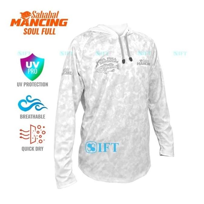 Jersey Sahabat Mancing Soul Full | UV PROTECTION | HOODIE