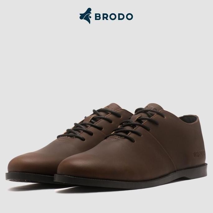 Brodo - Sepatu Signore Low Dark Choco Bs El