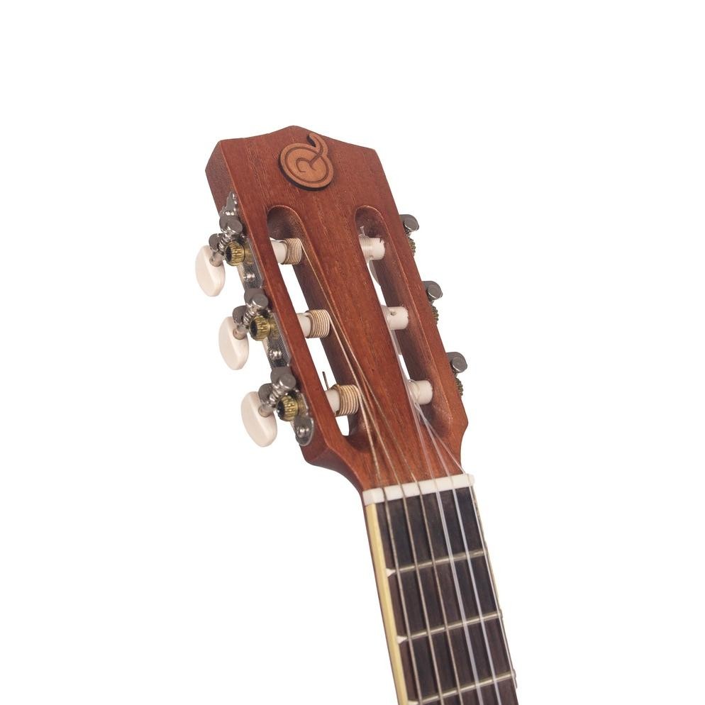 Gitarlele/Gitar Travel 6S Mandalika Premium Natural Gl-01Nt