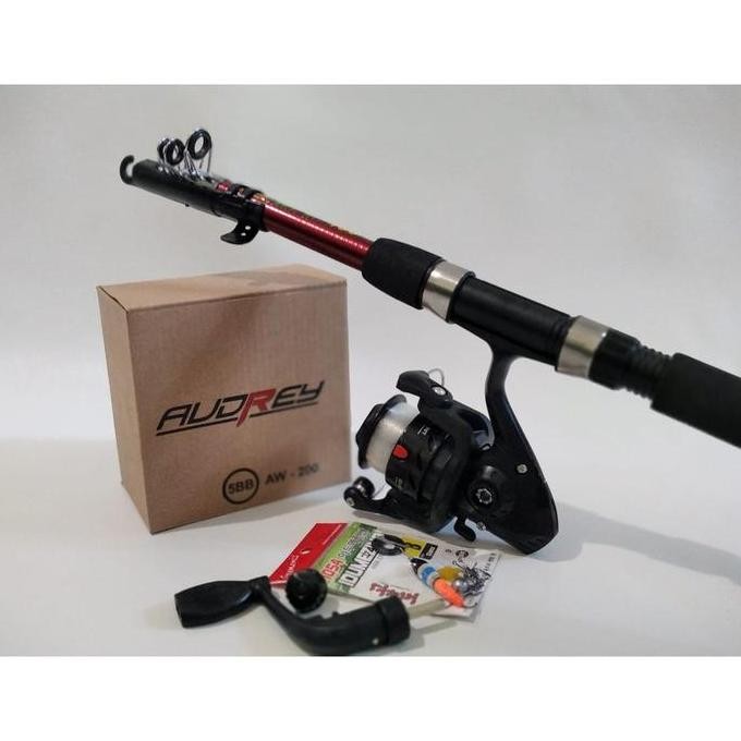 Set Pancing Antena Teleskopik 150 Lengkap FREE TAS PANCING SHIMANO