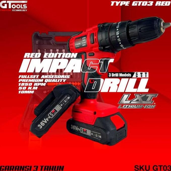 Bosch Bor Baterai Garansi Resmi 3Thn Promo Cod 1Jam Saja Bor Cordless Kualitas Terbaik Harga Termura