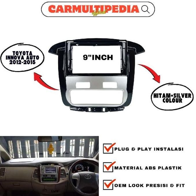 Promo Frame Head Unit Android Innova 2012-2015 9 Inch COD