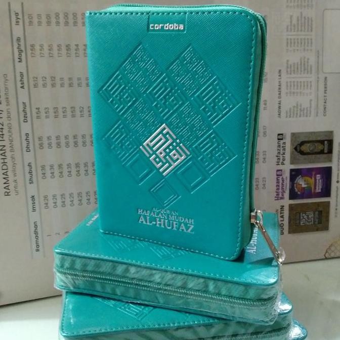 Al Hufaz Resleting A6 Kecil Al Quran Hafalan dan Terjemah Tajwid Warna