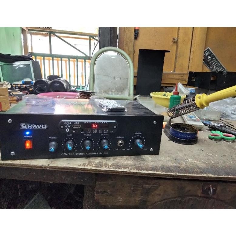 ''Terlaris" Power Amplifier 10 Amper Besar Murni Ct 42 Subwofer. Bluetooth, Karaoke. Harga Masi Prom
