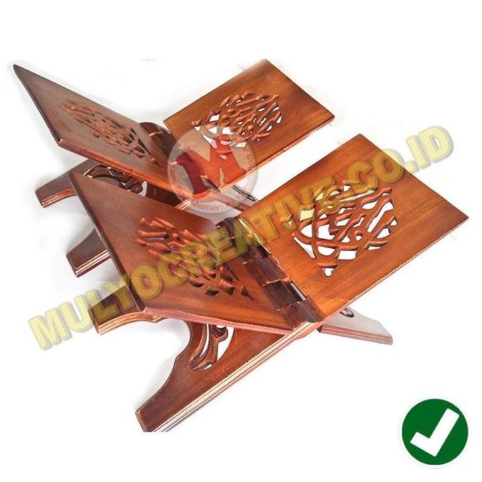 Tatakan Al Quran Dudukan Quran Rekal Al Quran Ukir Ukr. Jumbo Murah