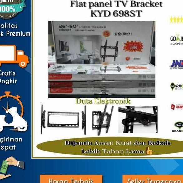 Bet Led Tv Kyd 2660 Inch Titanium Hh Quality Braet