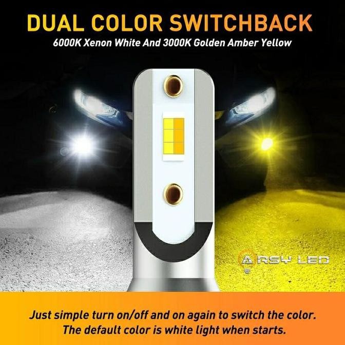 Lampu Kabut Foglamp LED Xpander Livina H8 H11 H16 Dua Warna