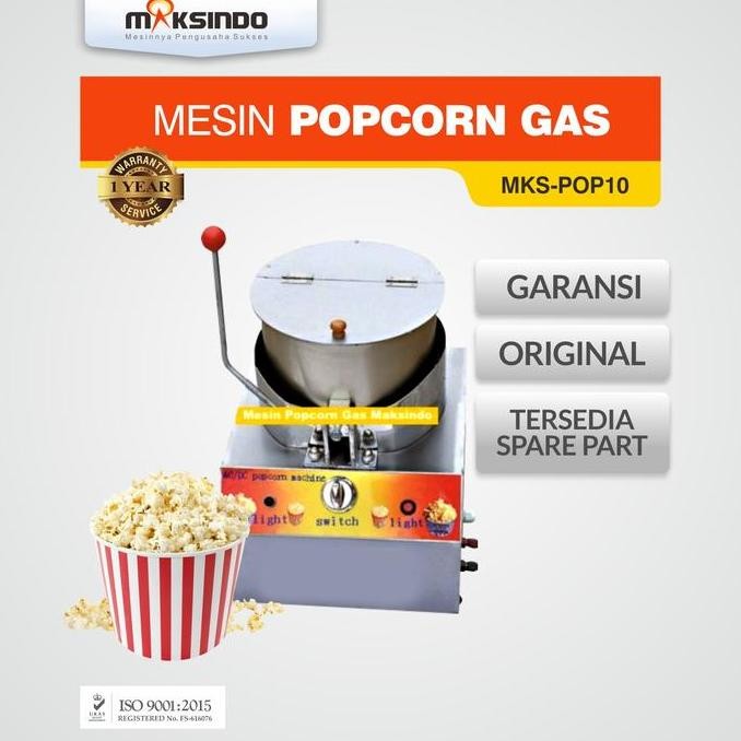 NEW Mesin Popcorn Gas (MKS-POP10)