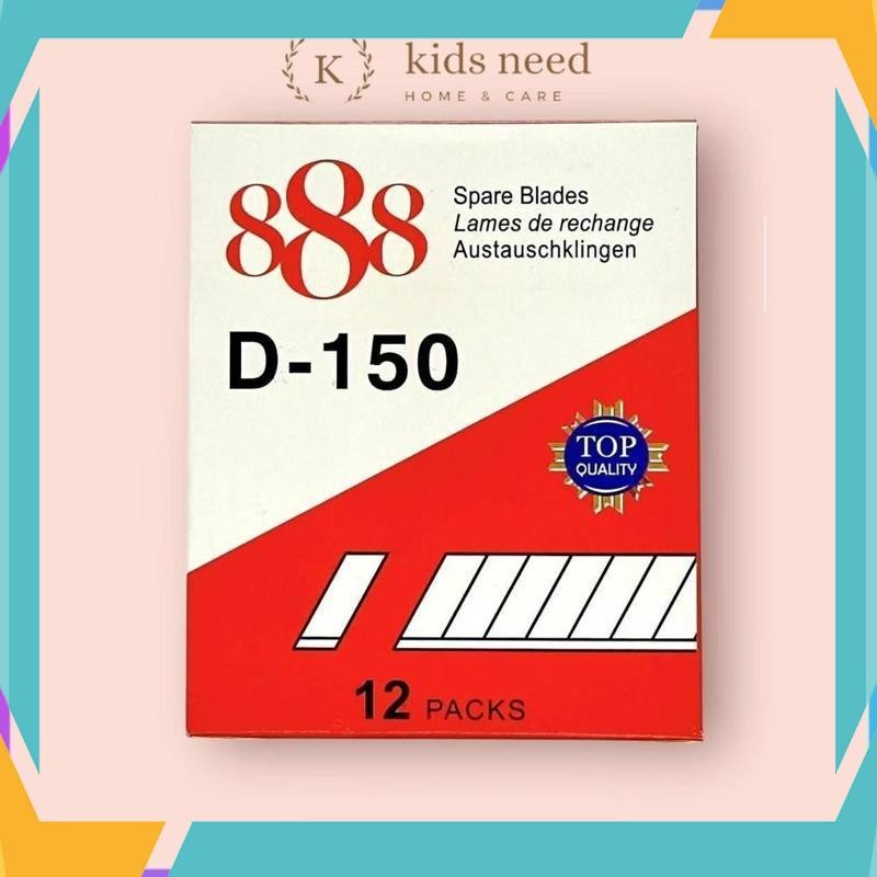 

Terbaik (60pcs) Pisau Refill Cutter Besar D-150 Isi 12 Tube / Isi Ulang Cuter 1 Box / Refill Cutter Harga Grosir KLP-56