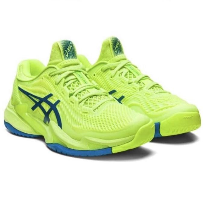 Terbaik Sepatu Tennis Tenis Asics Court Ff 3 Hazard Green Original 100% Ori