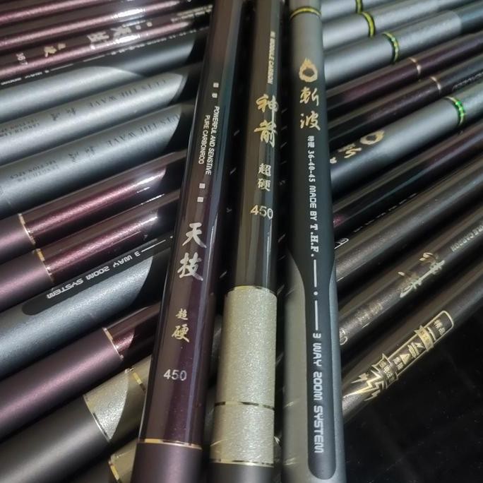 Terbaik | Joran Tegek Izumi Exceed Izumi Power Izumi Zh 3 Zoom System Medium Har | 100% Ori