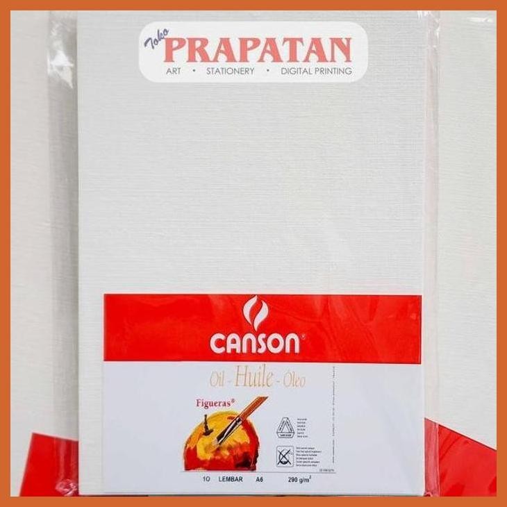 

(ATK) CANSON OIL FIGUERAS CANVAS PAPER 290GSM | OIL & ACRYLIC PAPER ALAT TULIS LUKIS SEKOLAH KULIAH GAMBAR KANTOR