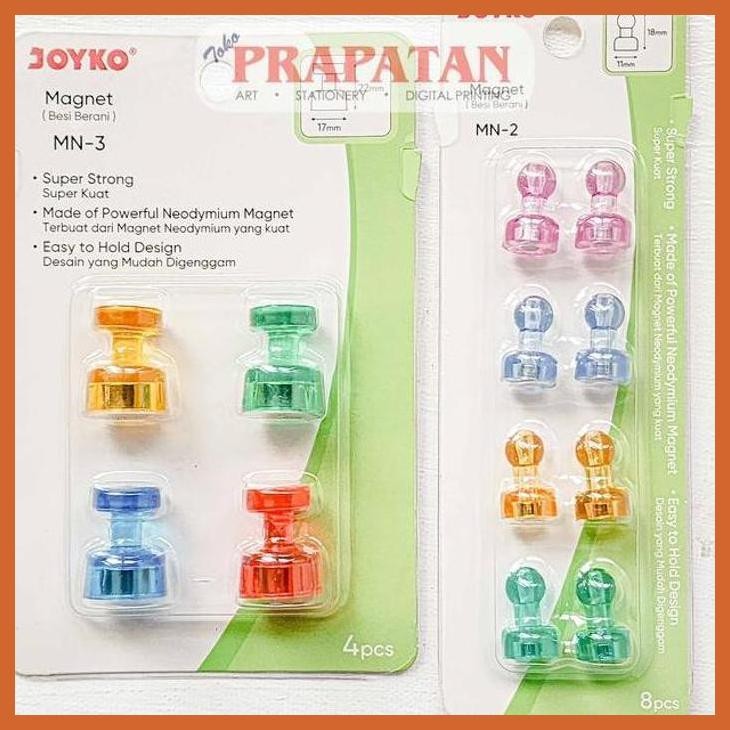 

(ATK) JOYKO MAGNET MN-2 ~ MN-3 | MAGNET PAPAN TULIS ALAT TULIS LUKIS SEKOLAH KULIAH GAMBAR KANTOR