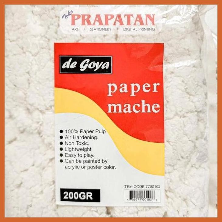 

(ATK) DE GOYA PAPER MACHE AIR HARDENING | BUBUR KERTAS ALAT TULIS LUKIS SEKOLAH KULIAH GAMBAR KANTOR