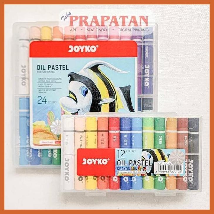 

(ATK) JOYKO OIL PASTEL OP-CR | CRAYON MINYAK ALAT TULIS LUKIS SEKOLAH KULIAH GAMBAR KANTOR