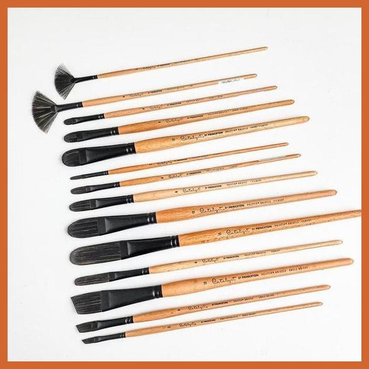 

(ATK) KUAS LUKIS PRINCETON CATALYST POLYTIP BRISTLE PAINT BRUSH PART 2 ALAT TULIS LUKIS SEKOLAH KULIAH GAMBAR KANTOR