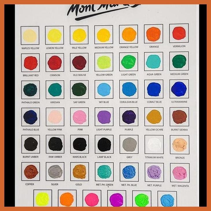 

(ATK) MONT MARTE ACRYLIC SIGNATURE 100ML PART 2 | CAT AKRILIK ALAT TULIS LUKIS SEKOLAH KULIAH GAMBAR KANTOR