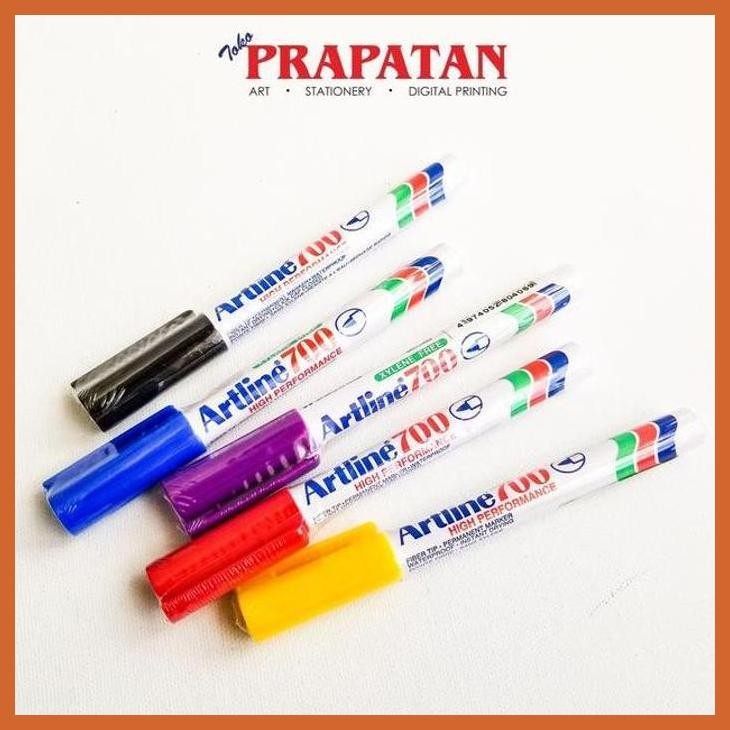 

(ATK) ARTLINE PERMANENT MARKER EK-700 / SPIDOL PERMANEN ALAT TULIS LUKIS SEKOLAH KULIAH GAMBAR KANTOR