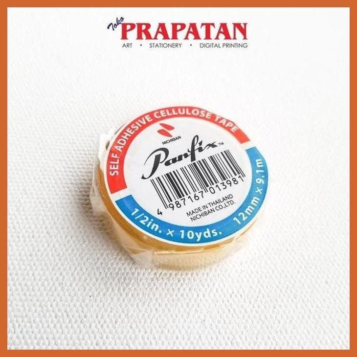 

(ATK) ISOLASI PANFIX 12MM X 9,1M / SELF ADHESIVE TAPE / SOLATIP ALAT TULIS LUKIS SEKOLAH KULIAH GAMBAR KANTOR