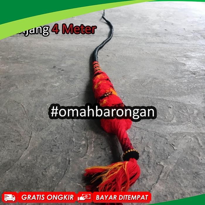 9.9 Pecut Bopo 4 Meter Untuk Pentas Dewasa Full Rajut Upat Berkilau Viral Kekinian Terbaru 2025 PJ-7