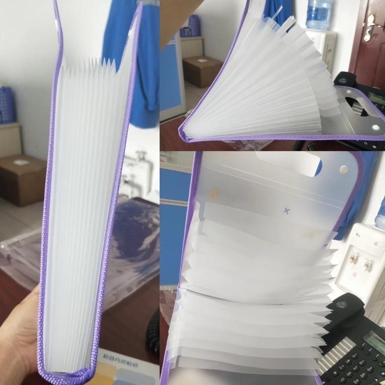 

Hot Cute Multi Layer Folder Map Organizer Tempat Penyimpanan File Kertas Paper Organizer Yl-24