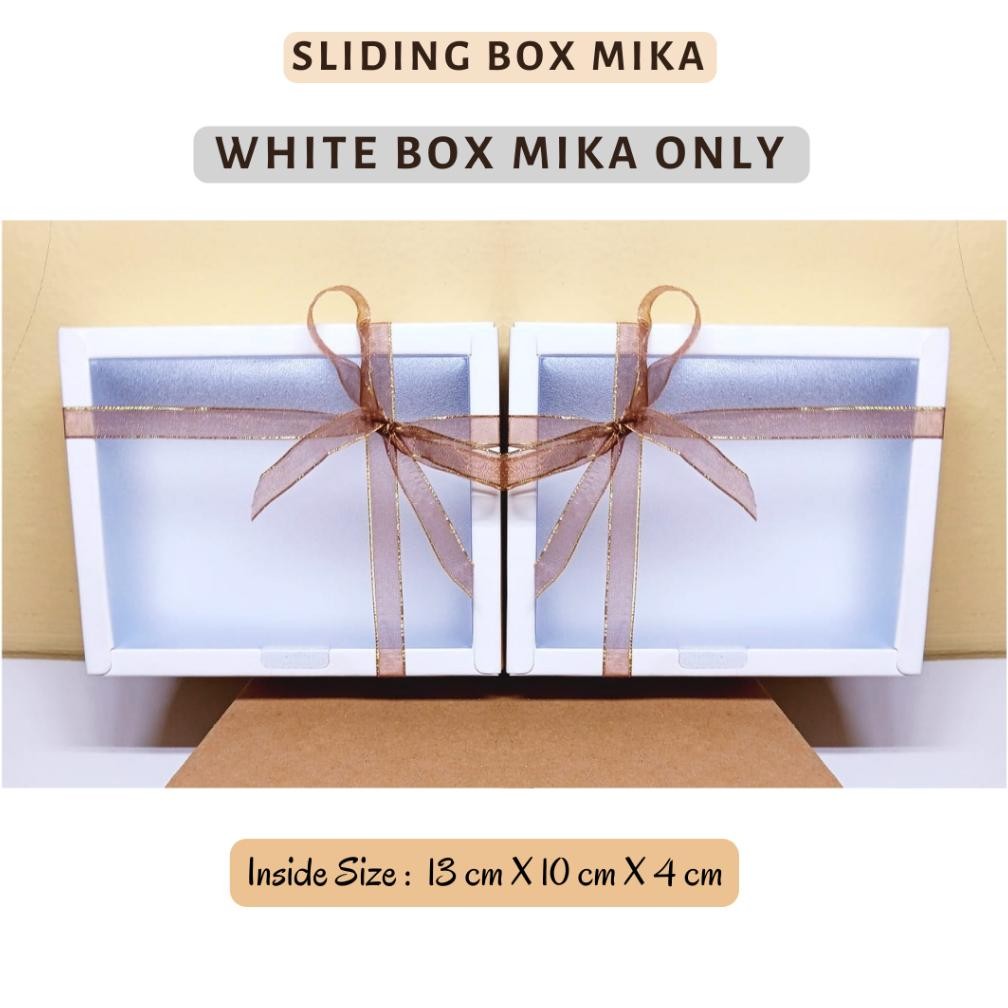 

Kuke Sliding Box ( 5 Pcs )/Kotak Polos Slop/Box Dus Hadiah Hamper Kado Bingkisan Set-28