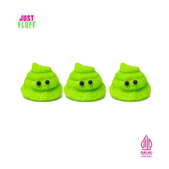 

Marshmallow Poops Green Ohio Sour Kiwi Justfluff [Halal] [3 Pcs]