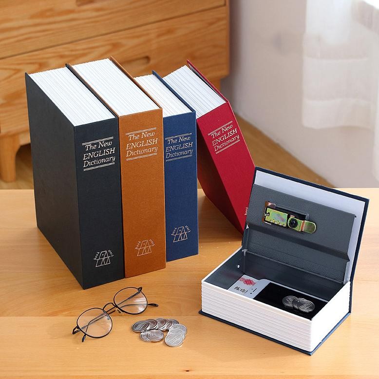 Brangkas Buku Kunci Brankas Mini Buku Brankas  Buku Brankas Uang Buku Safebet Lock Safety