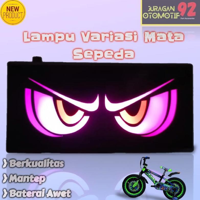 Promo Lampu Mata Sepeda Depan Belakang Aksesoris Sepeda Bmx Ontel Sepeda Listrik Ni-22
