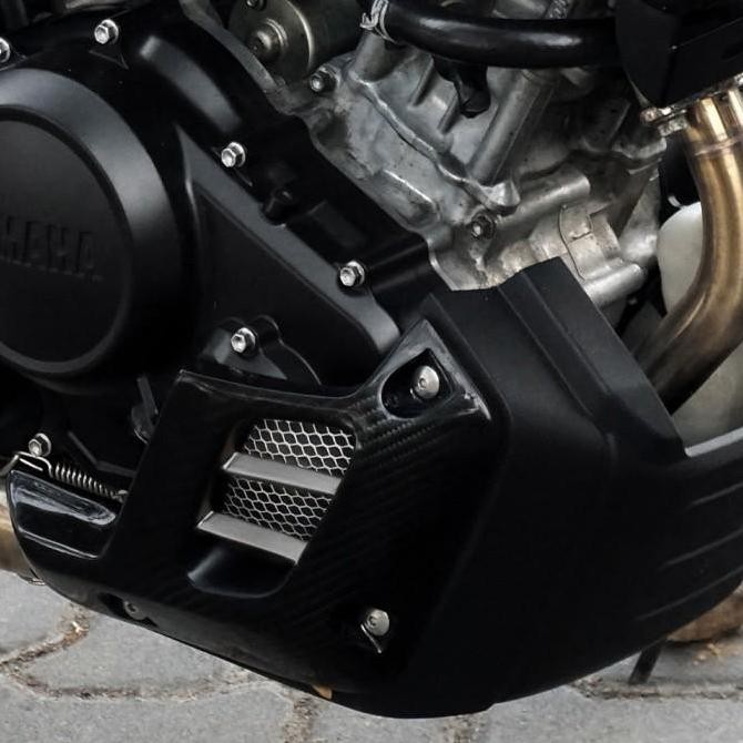 XSR 155 Cover Mesin (PENUTUP MESIN) / Pelindung Mesin Motor best Original