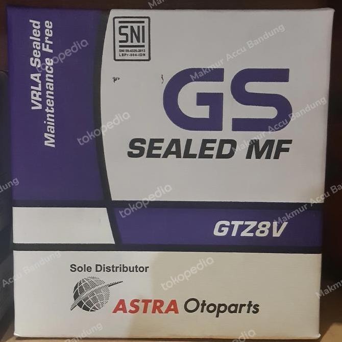 GTZ8V GS MF ASTRA aki XMAX Original