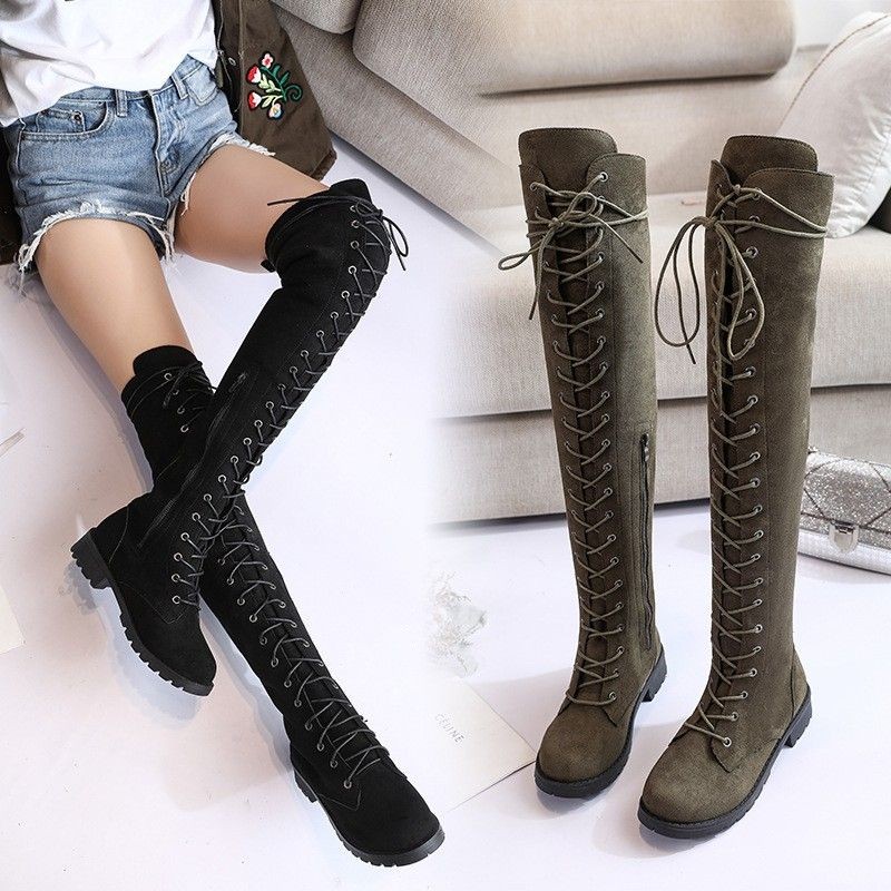 French Side Zipper Women's Boots