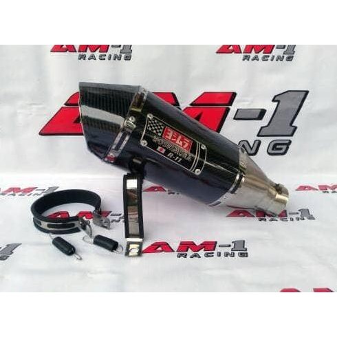 Knalpot Yoshimura R11 Carbon Suzuki GSX 150/150R/Satria F/FU/Injeksi Original