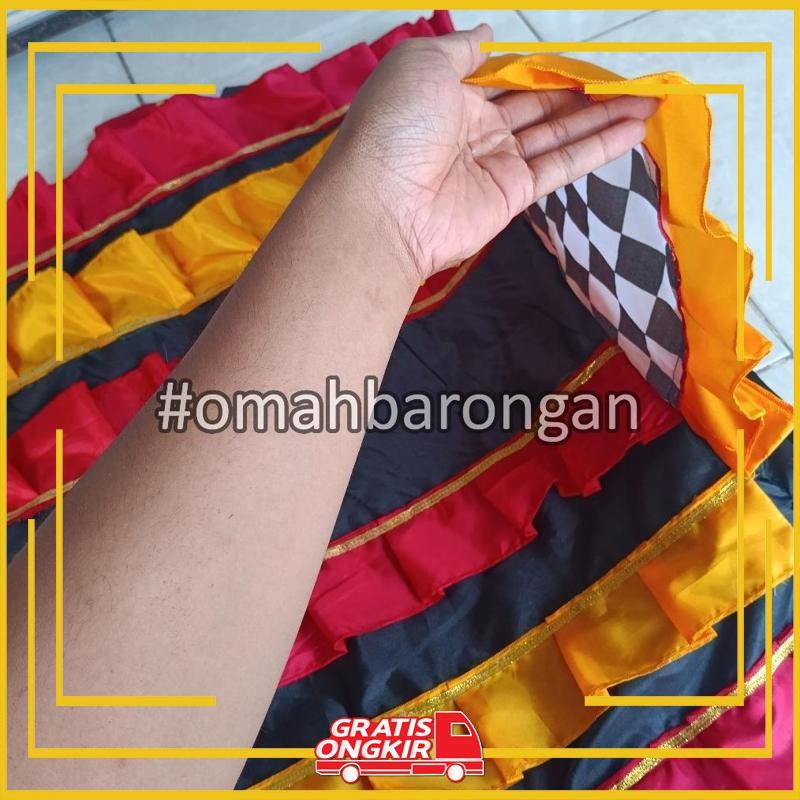 BISMILLAH Kemul Barongan Anak SD Pentas Dewasa Warna Biru Hitam Merah Kuning Hijau Viral Kekinian Te