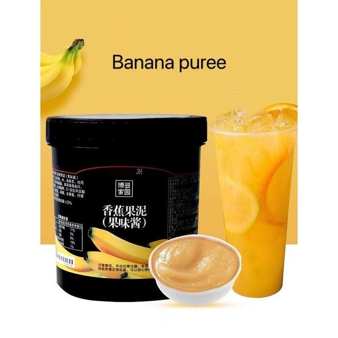 

Boduo Banana Puree Flavored Jam - Pisang Selai 1300 gram