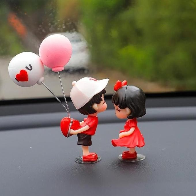 DB15>> [Jrmoto] Dekorasi Dashboard Mobil 3D Lucu - Balon Goyang Anti Jatuh Multifungsi untuk Tempat 