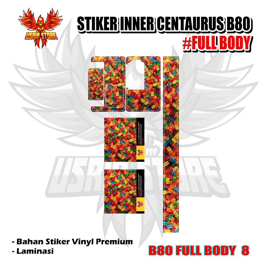 

Terlaris Presisi 1 B80 08 Casing/Stiker Panel Vynil Bisa Custom Dan COD