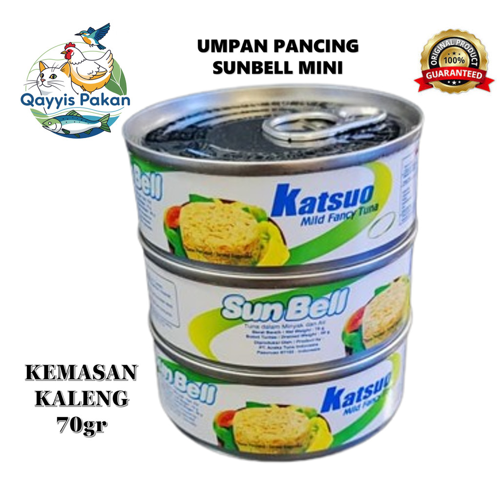 

Sunbell Katsuo - Sun bell Katsuo - Tuna dalam Kaleng