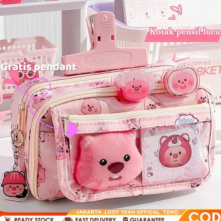 

Ct_C1077 Kotak Pensil Berang-Berang Kecil Kotak Pensil Lucu Kotak Pensil Siswa Tempat Pensil Kapasitas Besar Ru-8