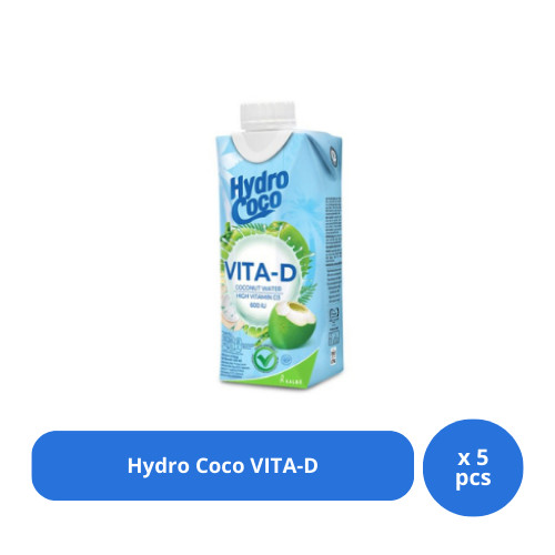 

Hydro Coco VITA-D 330ml x 5 pcs