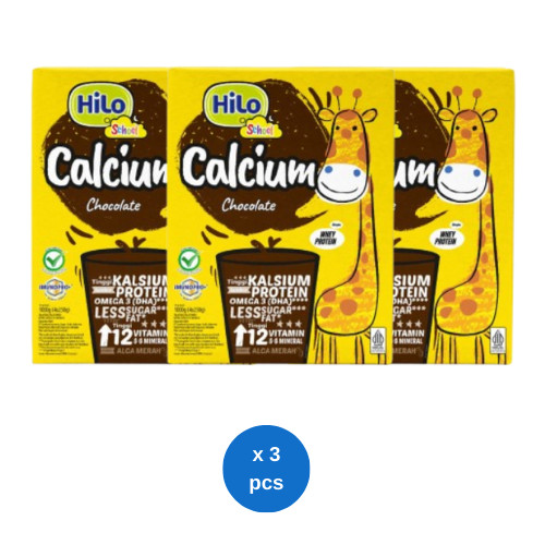 

HiLo School Calcium Chocolate 1000gr x 3 pcs