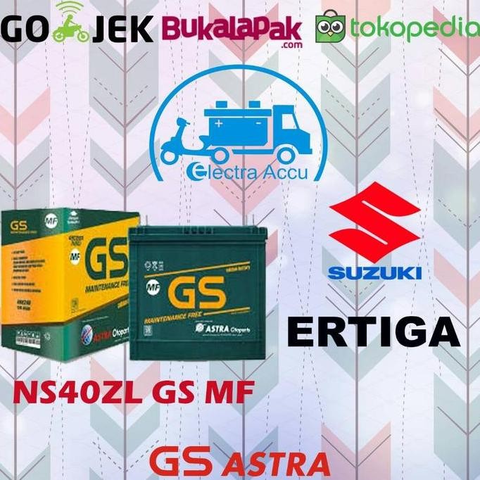 TERMURAH - Aki Mobil Suzuki Ertiga GS astra NS40ZL Aki Kering